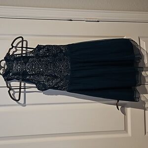 Teal Green formal dress